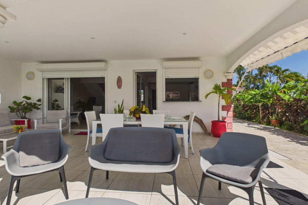 Location sainte luce 10 personnes 5 chambres - terrasse salon 2